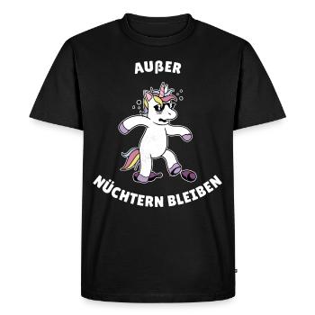 Ensemble, nous pouvons tout faire sauf rester sobre - T-shirt Premium bio Homme - noir - Devant - Nico (187cm)