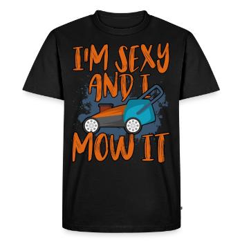 Jardin lit surélevé fleuriste plantes allotissement jardin - T-shirt Premium bio Homme - noir - Devant - Nico (187cm)