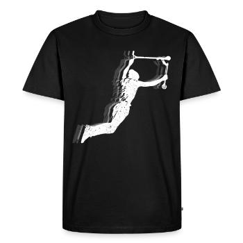 Scooter - T-shirt Premium bio Homme - noir - Devant - Nico (187cm)