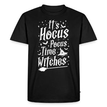 Witch - Men's Premium Organic T-Shirt - black - Front - Nico (187cm)