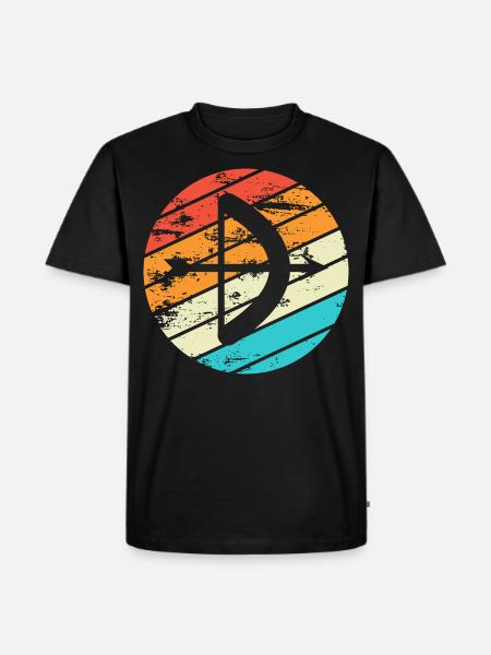 Archery Gift Saying Archery - Men's Premium Organic T-Shirt - black