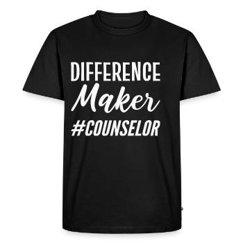Différence Fabricant Psychiatre Poison - T-shirt Premium bio Homme - noir - Devant - Nico (187cm)