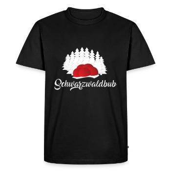 Schwarzwald bollenhut black forest boy gift - Men's Premium Organic T-Shirt - black - Front - Nico (187cm)