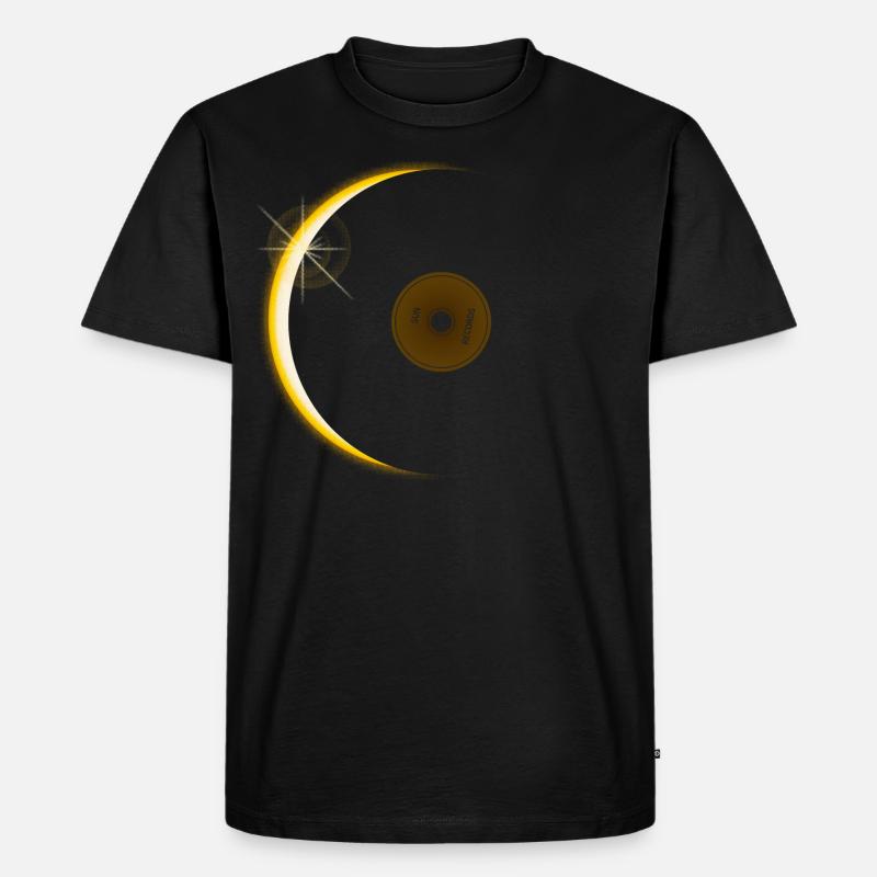 Vinyl eclipse - T-shirt Premium bio Homme - noir