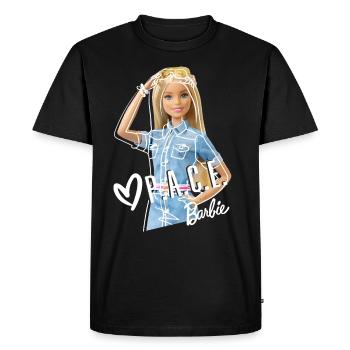 Barbie Positive Attitude Changes Everything - T-shirt Premium bio Homme - noir - Devant - Nico (187cm)