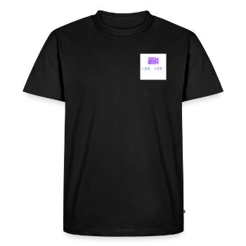 Ich bin Online - Männer Premium Bio T-Shirt - Schwarz - Vorne - Nico (187cm)