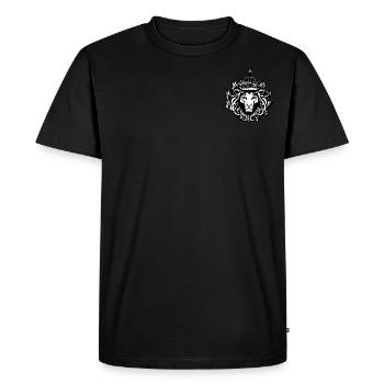 roi Lion - T-shirt Premium bio Homme - noir - Devant - Nico (187cm)
