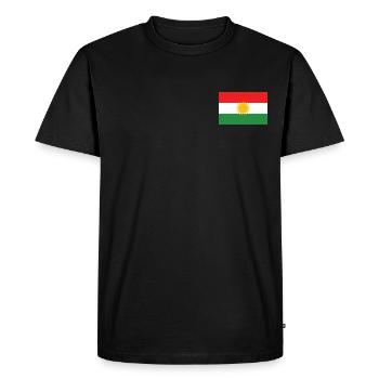 Kurdistan - T-shirt Premium bio Homme - noir - Devant - Nico (187cm)