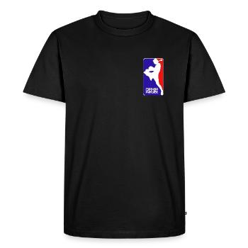 boxe française - T-shirt Premium bio Homme - noir - Devant - Nico (187cm)