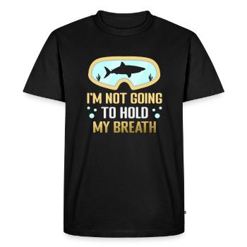 Scuba Diver Design Instructor Snorkeling - Men's Premium Organic T-Shirt - black - Front - Nico (187cm)
