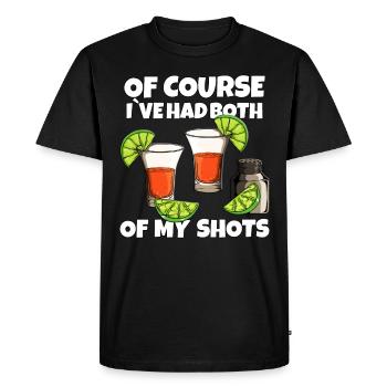Tequila Saying Drinkers Drink Alcohol Fan - Men's Premium Organic T-Shirt - black - Front - Nico (187cm)