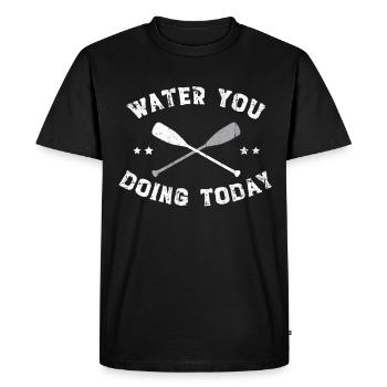 Sup Stand Up Paddle Design Sup Board Paddeln - Men's Premium Organic T-Shirt - black - Front - Nico (187cm)