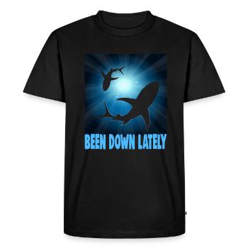 Instructeur de conception de plongée sous-marine Snorkeling - T-shirt Premium bio Homme - noir - Devant - Nico (187cm)