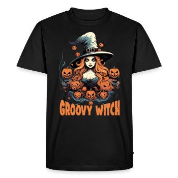 Art sombre magique Conceptions de sorcières occultes - T-shirt Premium bio Homme - noir - Devant - Nico (187cm)