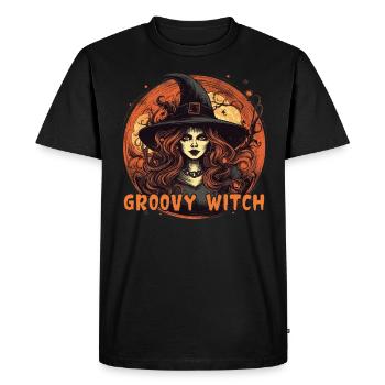 Art sombre magique Conceptions de sorcières occultes - T-shirt Premium bio Homme - noir - Devant - Nico (187cm)