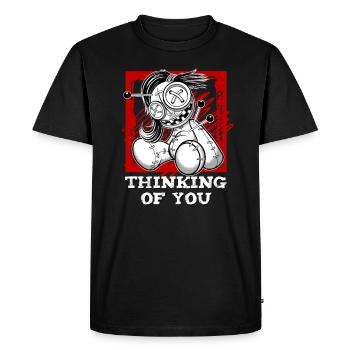 Conceptions de sorcières occultes de l’Art sombre magique - T-shirt Premium bio Homme - noir - Devant - Nico (187cm)