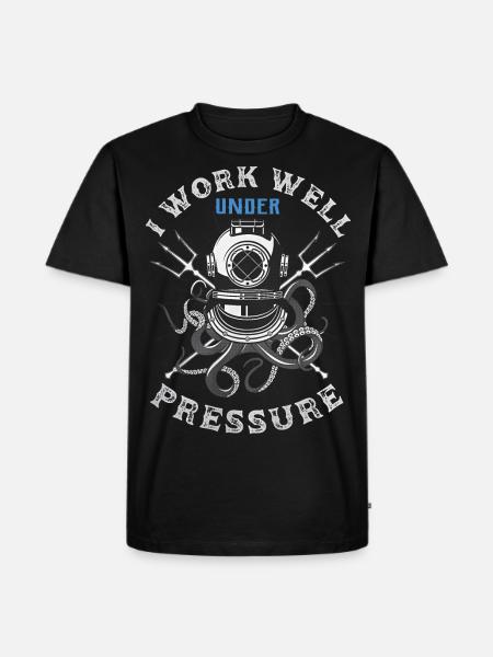 23F 0321 bk - Männer Premium Bio T-Shirt - Schwarz