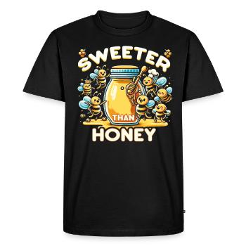 Bee Lovers Beekeepers Naturefriends Beekeepers - Men's Premium Organic T-Shirt - black - Front - Nico (187cm)