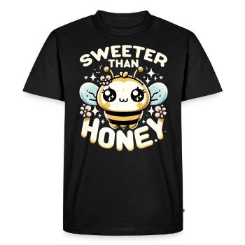 Bee Lovers Beekeepers Naturefriends Beekeepers - Men's Premium Organic T-Shirt - black - Front - Nico (187cm)