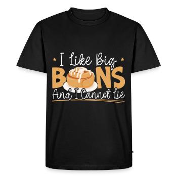 Idée cadeau Cannamon Rolls Candy Baker - T-shirt Premium bio Homme - noir - Devant - Nico (187cm)