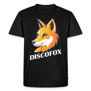 Discofox Dancing Dancer Dancer 80s Disco - Men's Premium Organic T-Shirt - black - Front - Nico (187cm)