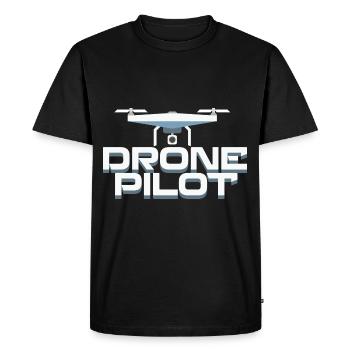 fpv drone pilot - Men's Premium Organic T-Shirt - black - Front - Nico (187cm)