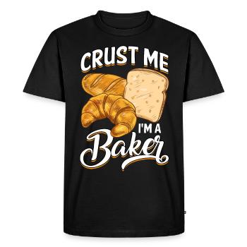 Bread Baking Bread Maker - Men's Premium Organic T-Shirt - black - Front - Nico (187cm)