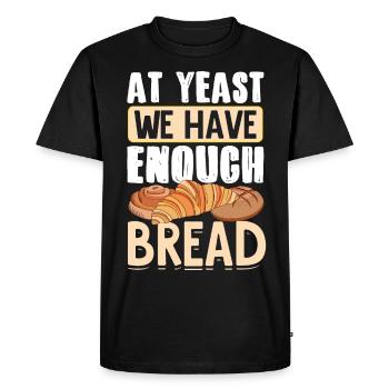Bread Baking Bread Maker - Men's Premium Organic T-Shirt - black - Front - Nico (187cm)