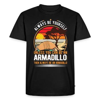 Tatou Cadeau Tatou - T-shirt Premium bio Homme - noir - Devant - Nico (187cm)