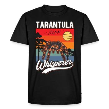 Tarantel Flüsterer Tarantula Whisperer - T-shirt Premium bio Homme - noir - Devant - Nico (187cm)