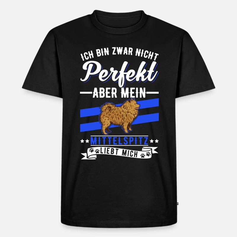 Mittelspitz Besitzer - Männer Premium Bio T-Shirt - Schwarz
