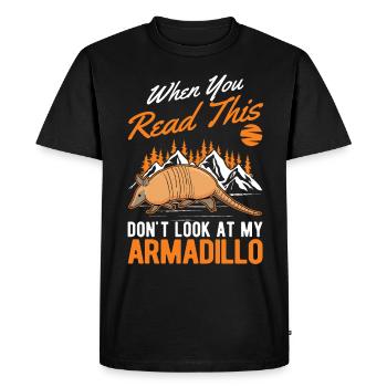 Cadeau de tatou Maître à l’omet - T-shirt Premium bio Homme - noir - Devant - Nico (187cm)