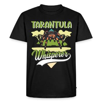 Tarantel Flüsterer Tarantula Whisperer - T-shirt Premium bio Homme - noir - Devant - Nico (187cm)