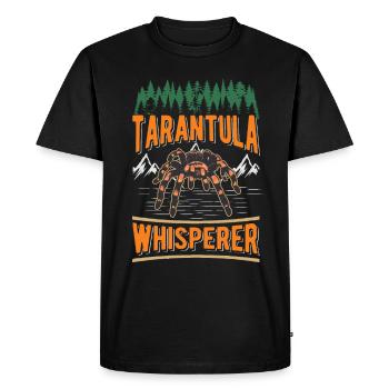 Tarantel Flüsterer Tarantula Whisperer - T-shirt Premium bio Homme - noir - Devant - Nico (187cm)