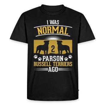 Parson Russell Terrier Gift - Men's Premium Organic T-Shirt - black - Front - Nico (187cm)