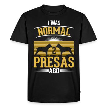 Presa Canario Gift Dogo Canario - Men's Premium Organic T-Shirt - black - Front - Nico (187cm)