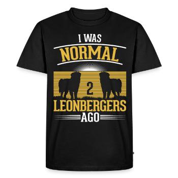 Cadeau Leonberg - T-shirt Premium bio Homme - noir - Devant - Nico (187cm)