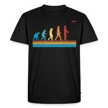 Drone Evolution Drone Pilote Quadcoptère - T-shirt Premium bio Homme - noir - Devant - Nico (187cm)