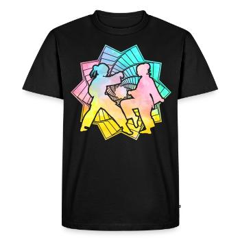 Judo - T-shirt Premium bio Homme - noir - Devant - Nico (187cm)