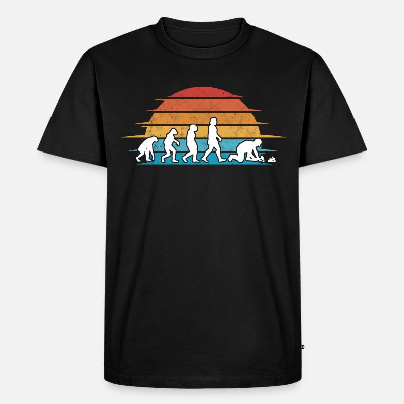 Pavé, Évolution, Sertisseur, Pavé - T-shirt Premium bio Homme - noir