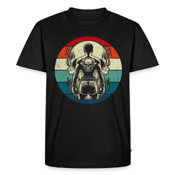 Muay Thaï - T-shirt Premium bio Homme - noir - Devant - Nico (187cm)