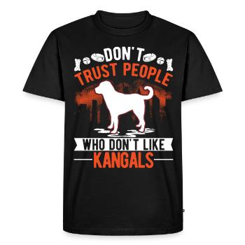 Cadeau Kangal Berger d’Anatolie - T-shirt Premium bio Homme - noir - Devant - Nico (187cm)