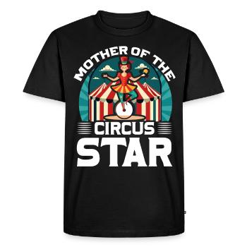 Mother of the Circus Star - Men's Premium Organic T-Shirt - black - Front - Nico (187cm)