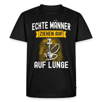 Shisha Gift pour Hookah Hookah Hookah Bar Pipe - T-shirt Premium bio Homme - noir - Devant - Nico (187cm)
