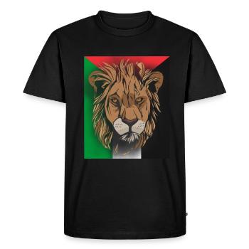 Palestine Palestine Filistin Palestinien - T-shirt Premium bio Homme - noir - Devant - Nico (187cm)