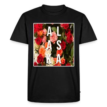 Alaska - T-shirt Premium bio Homme - noir - Devant - Nico (187cm)