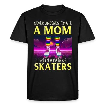 Inline skaters - Men's Premium Organic T-Shirt - black - Front - Nico (187cm)