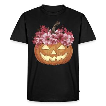 Halloween Kostüm Zombie Kürbis Blut Geist Party - T-shirt Premium bio Homme - noir - Devant - Nico (187cm)