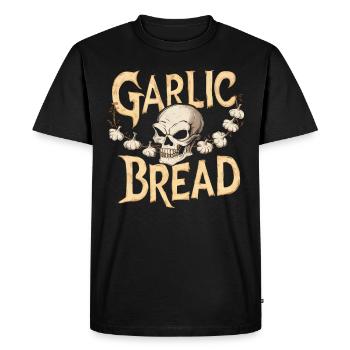 Halloween, Squelette, Effrayant, Effrayant, Horreur, Fête - T-shirt Premium bio Homme - noir - Devant - Nico (187cm)