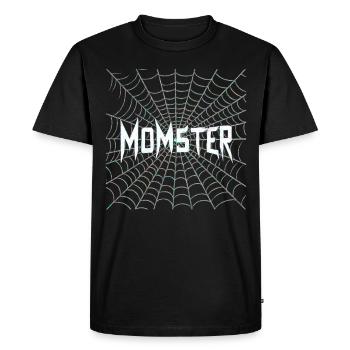 Costume d’Halloween, Citrouille, Effrayant, Effrayant, Horreur, Fête - T-shirt Premium bio Homme - noir - Devant - Nico (187cm)